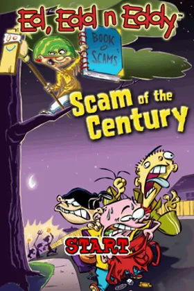 Ed, Edd n Eddy - Scam of the Century (USA) screen shot title